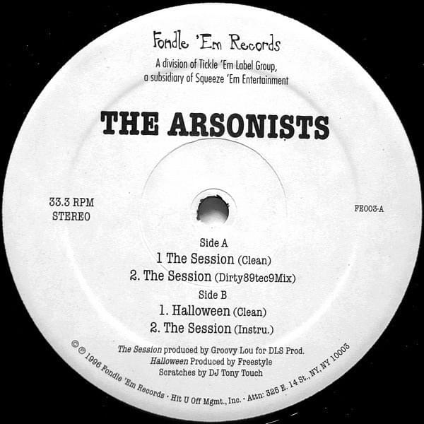 Album cover art for "The Session" by DJ Babu