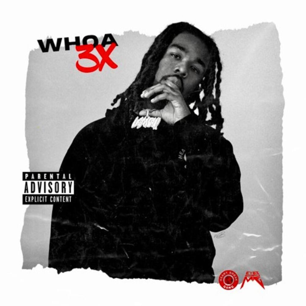 Album cover art for "Whoa 3X" by Iamsu!