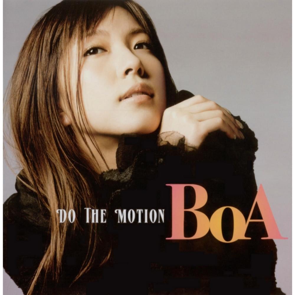 Album cover art for "DO THE MOTION" by BoA (보아)