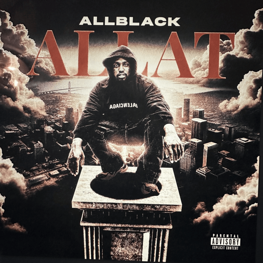 Album cover art for "ALLAT" by ALLBLACK