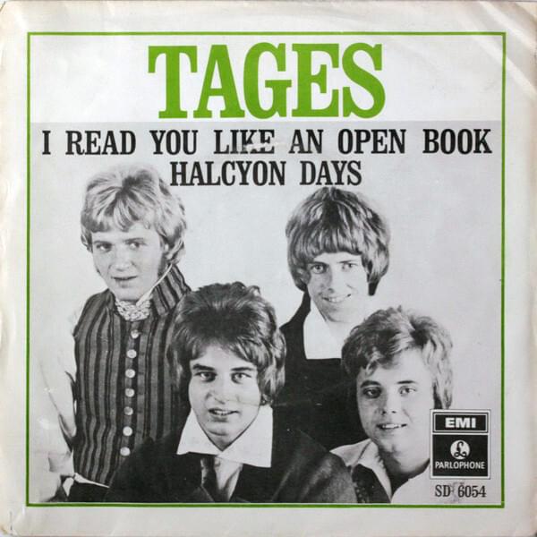 Album cover art for "I Read You Like an Open Book" by Tages