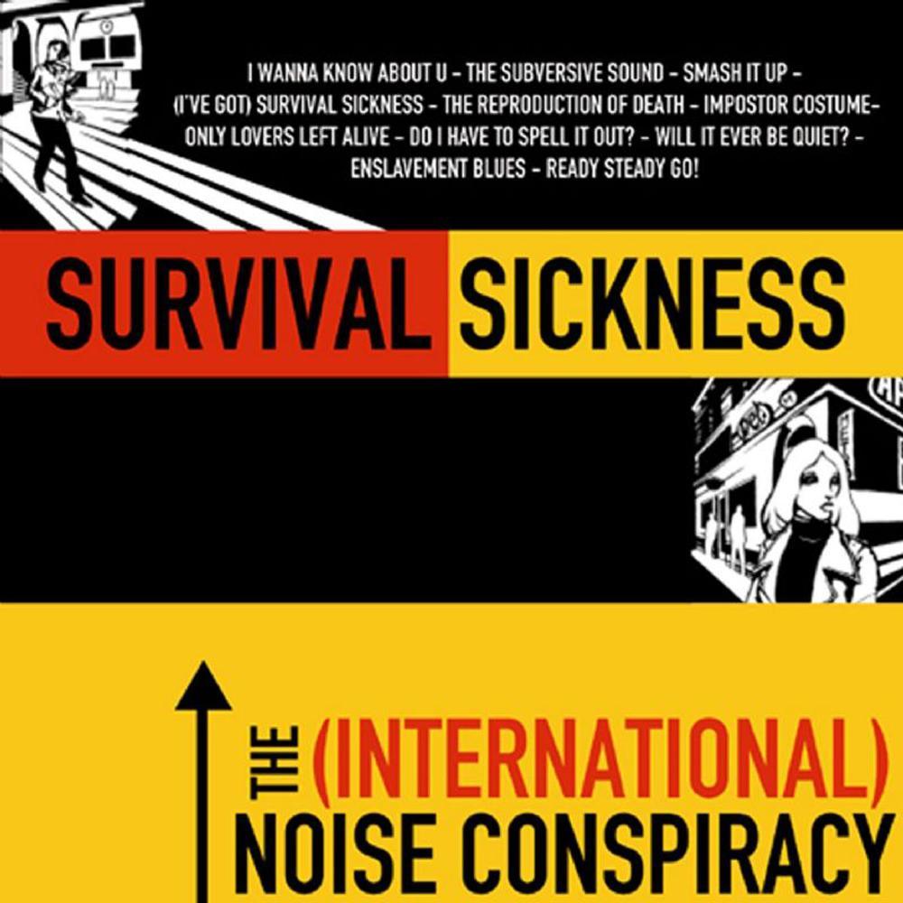 Album cover art for "Only Lovers Left Alive" by The (International) Noise Conspiracy