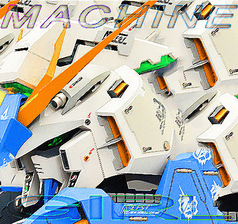 Album cover art for "Acid Punk G" by Machine Girl