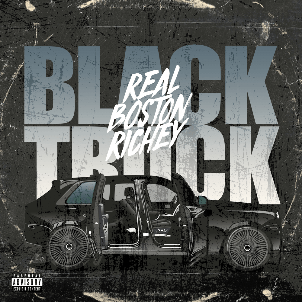 Album cover art for "Black Truck" by Real Boston Richey
