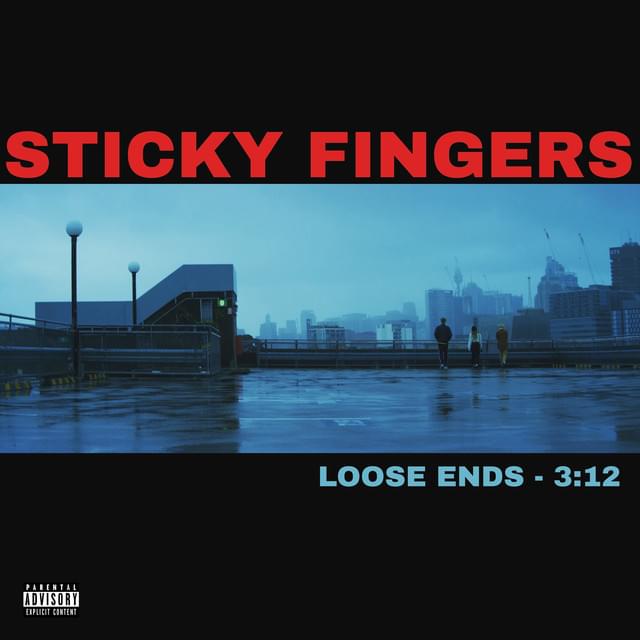Album cover art for "Loose Ends" by Sticky Fingers