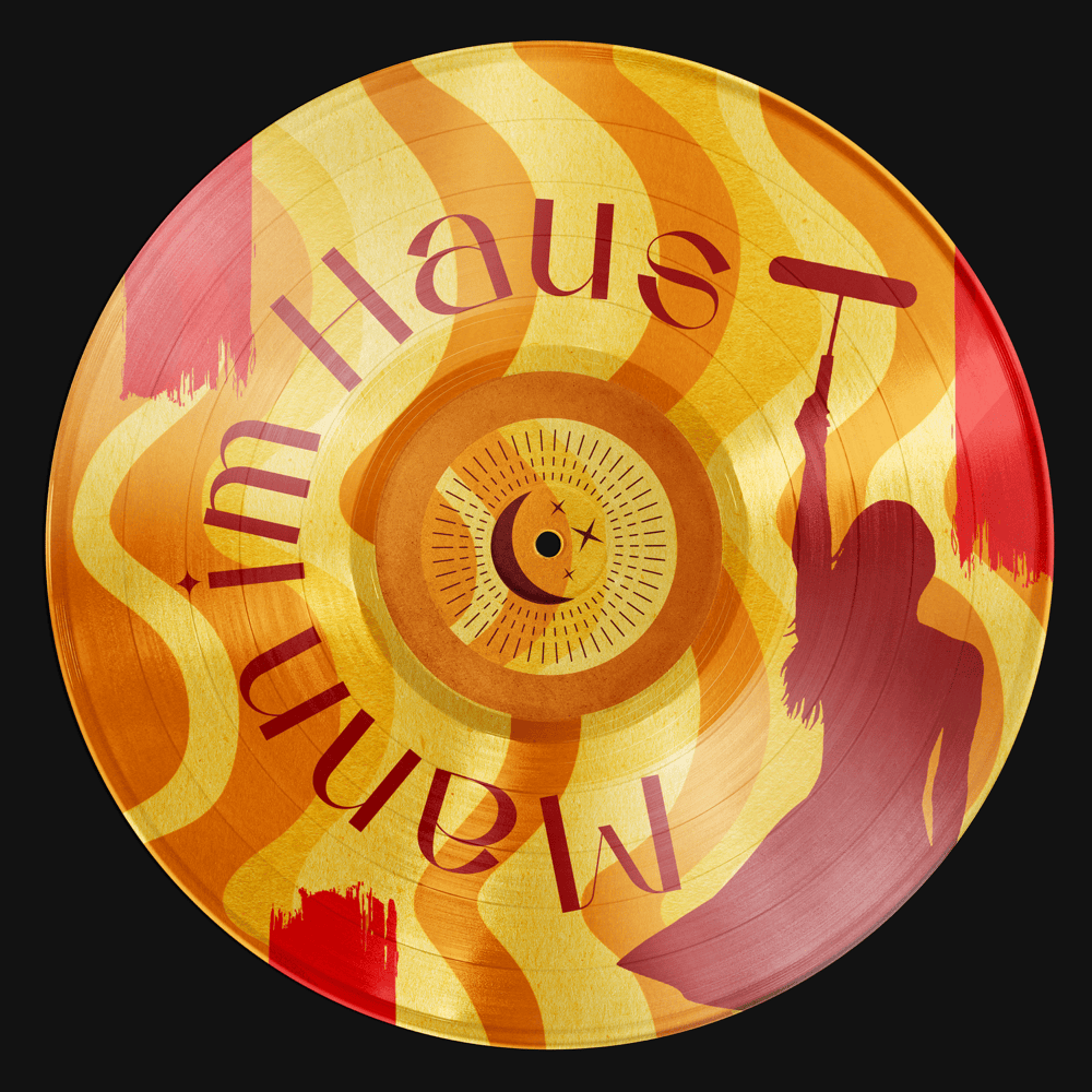 Album cover art for "MANN IM HAUS" by Lune