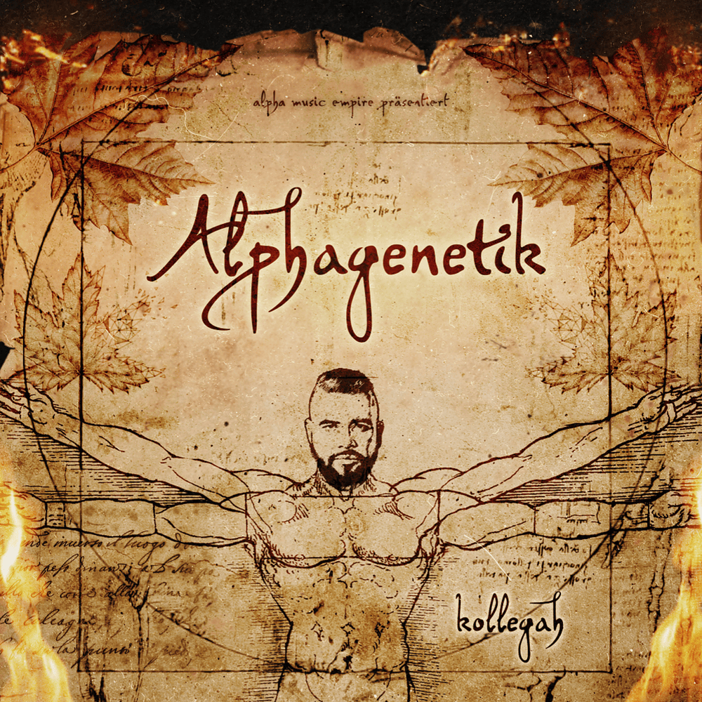 Album cover art for "Alphagenetik" by Kollegah