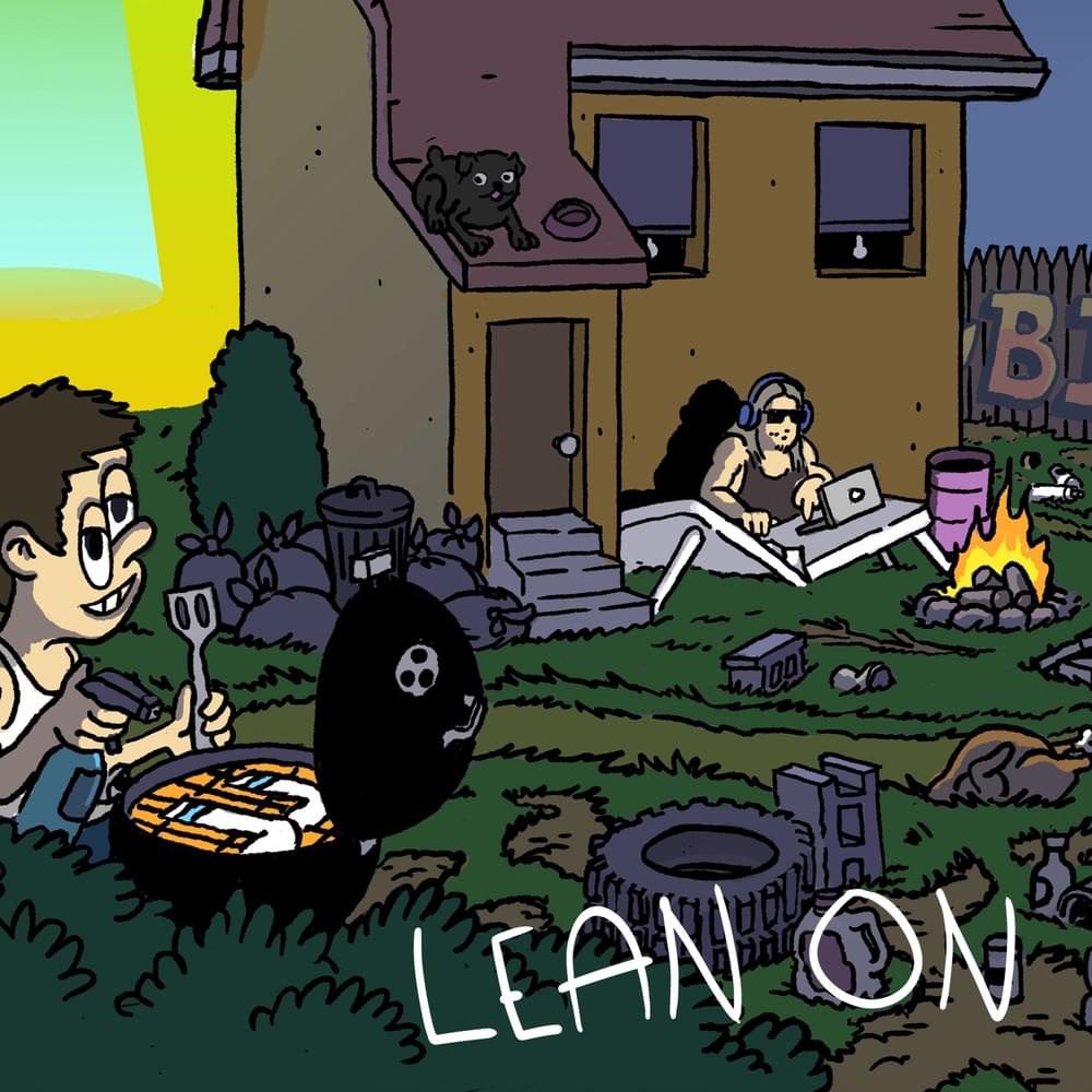 Album cover art for "Lean On" by Boy In Space
