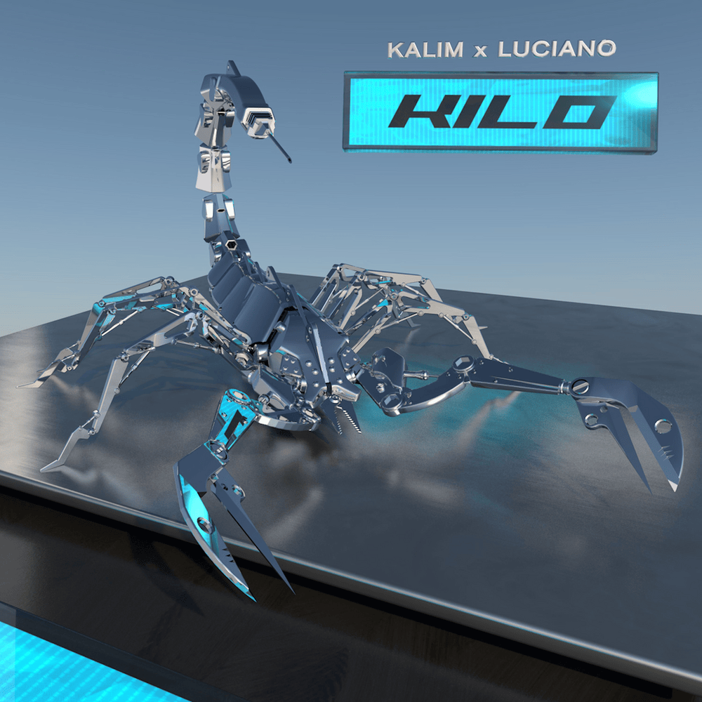 Album cover art for "kilo" by KALIM & Luciano