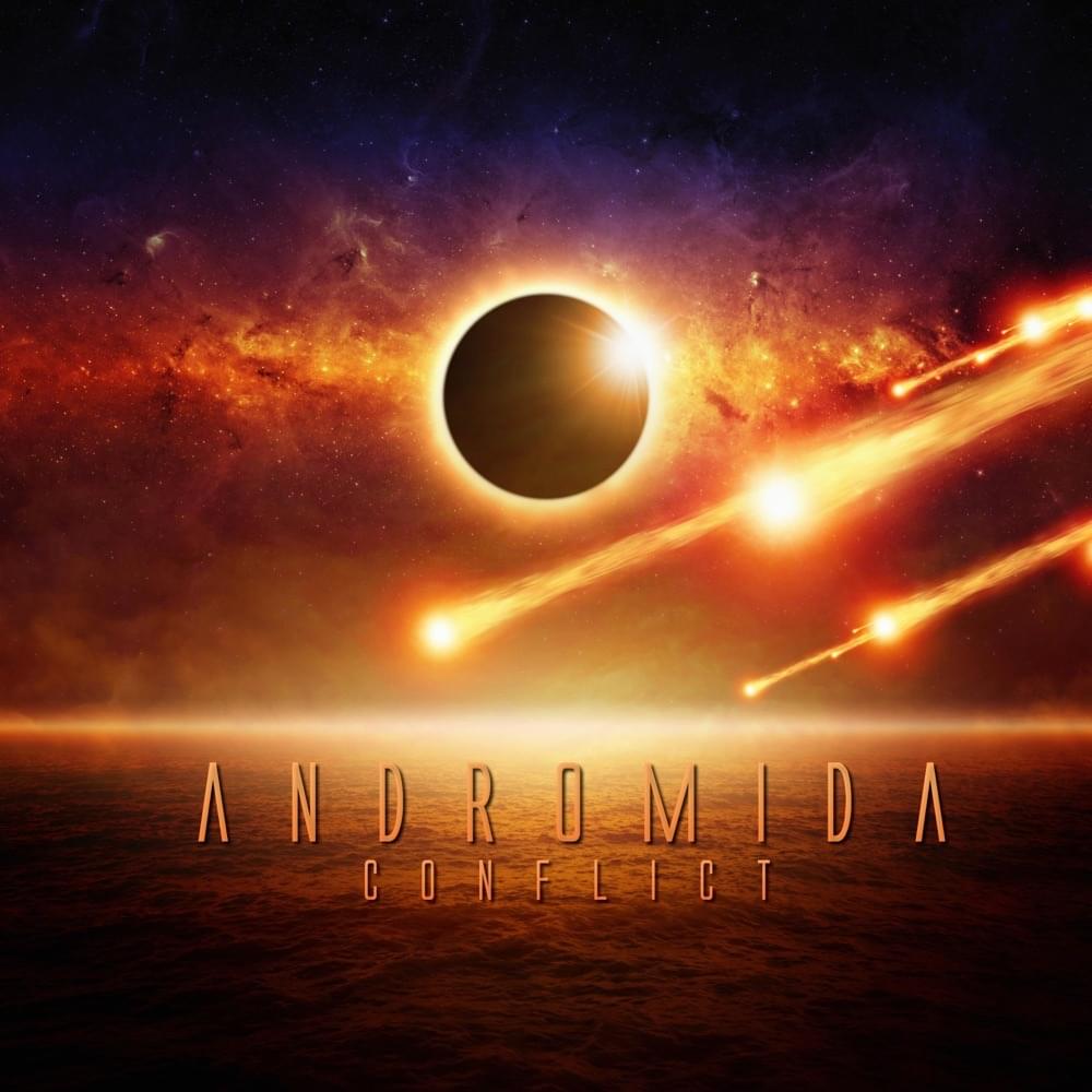 Album cover art for "Conflict" by Andromida