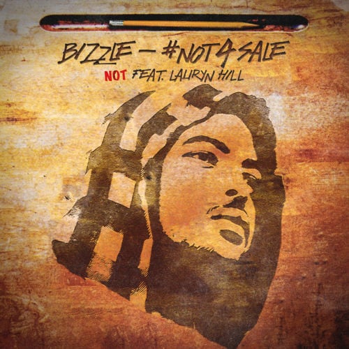 Album cover art for "#Not4Sale" by Bizzle & Kefia Rollerson