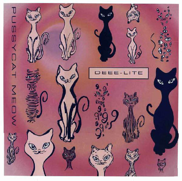 Album cover art for "Pussycat Meow" by Deee-Lite