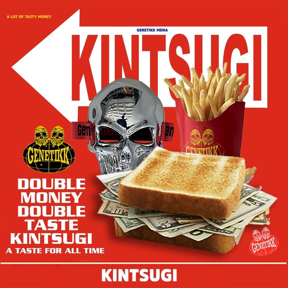Album cover art for "KINTSUGI" by Genetikk