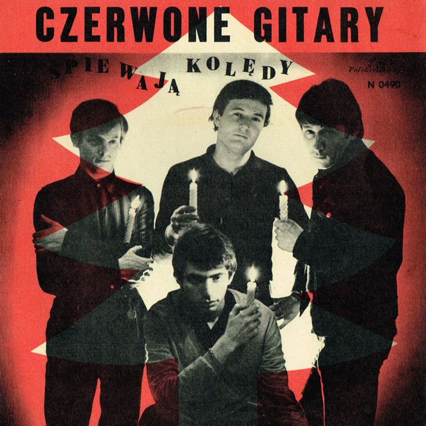 Album cover art for "Mizerna Cicha" by Czerwone Gitary
