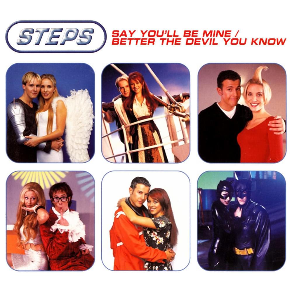 Album cover art for "Better the Devil You Know" by Steps