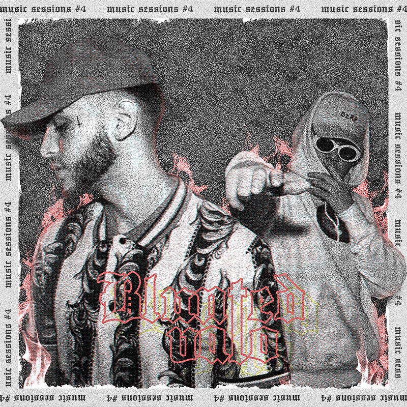 Album cover art for "Blunted Vato: Bzrp Music Sessions, Vol. 4" by Bizarrap