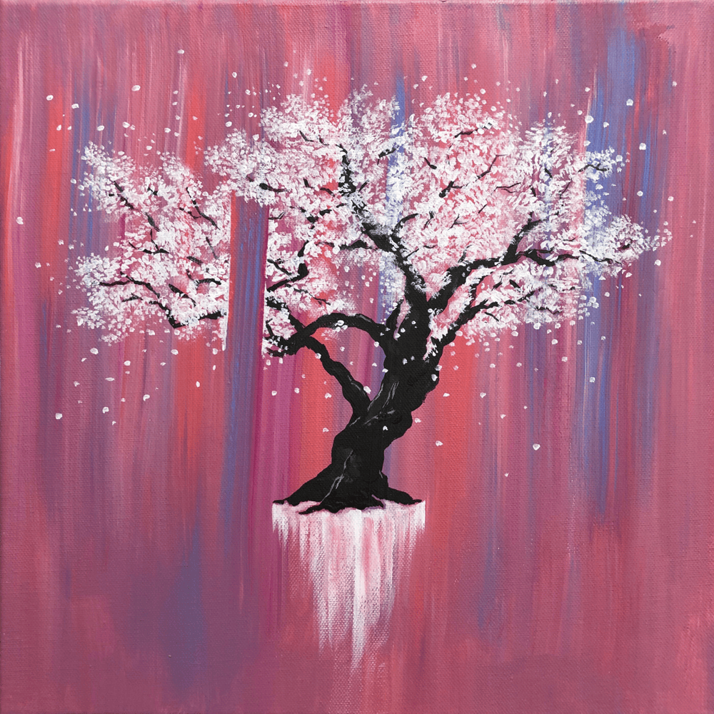 Album cover art for "SAKURA" by Leellamarz (릴러말즈) & The Quiett (더 콰이엇)