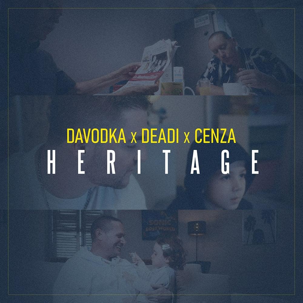 Album cover art for "Héritage" by Davodka & Deadi & Cenza