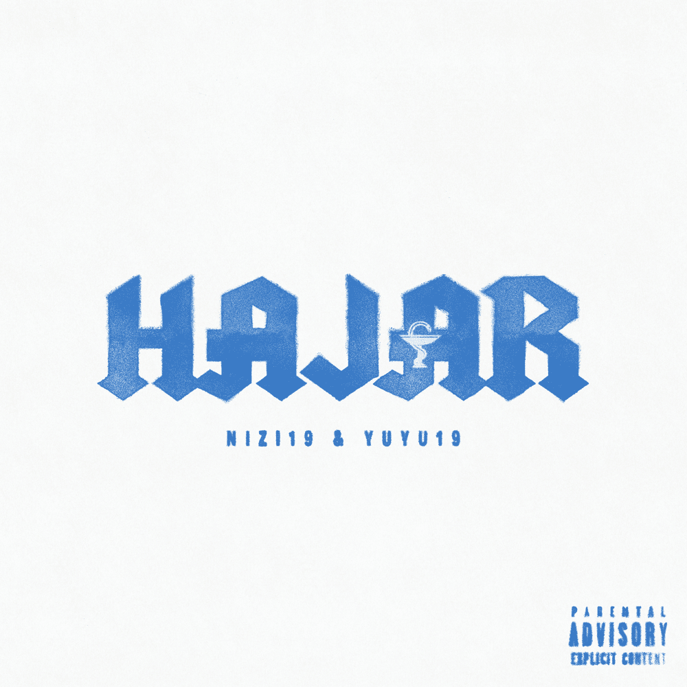Album cover art for "Hajar" by Nizi19