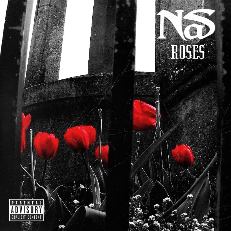Album cover art for "Roses" by Nas