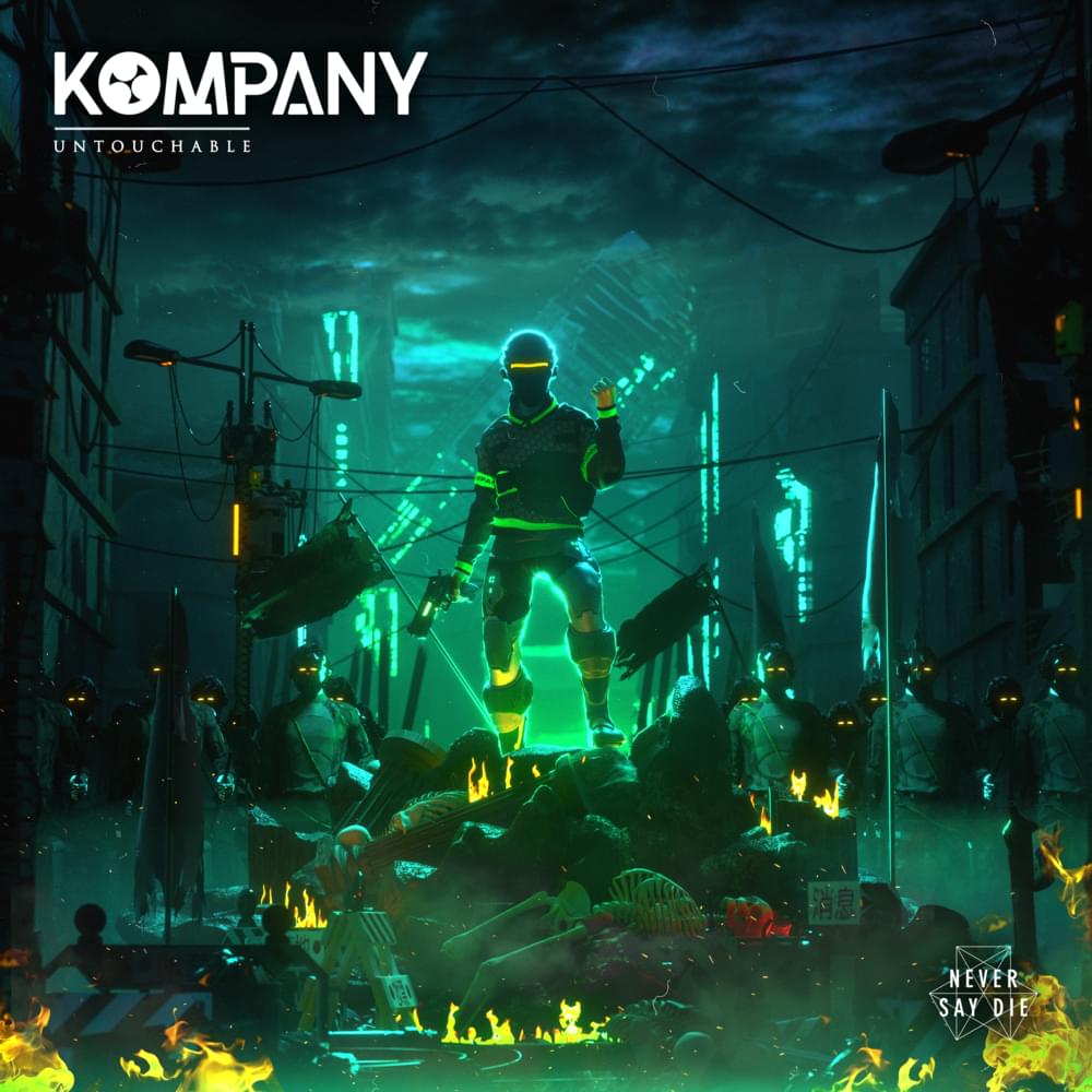 Album cover art for "Untouchable" by Kompany