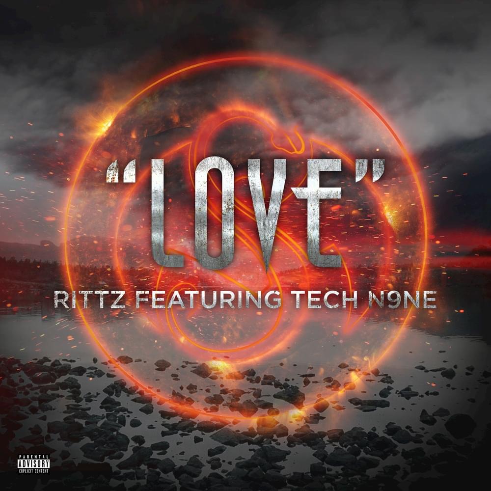 Album cover art for "Love" by Tech N9ne