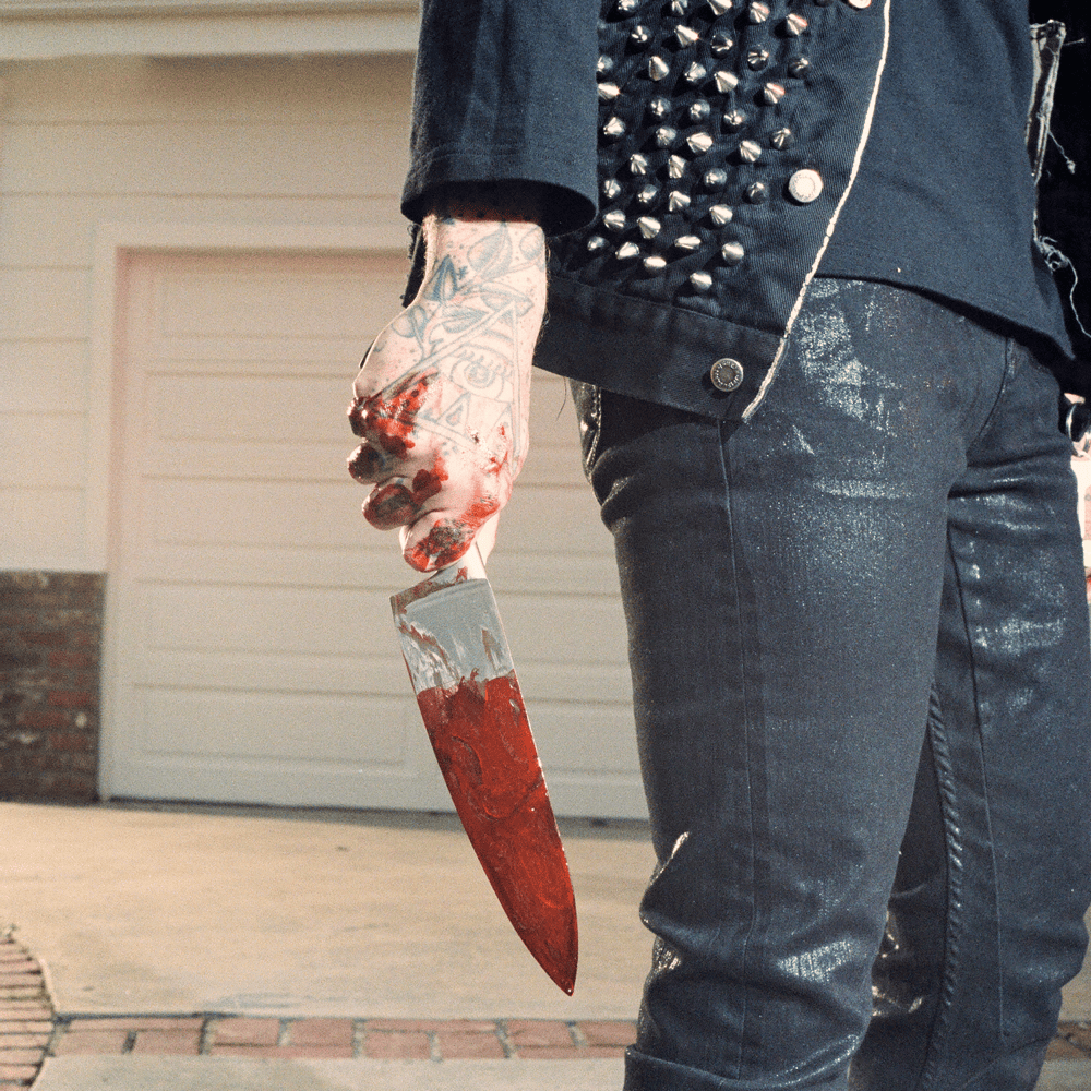 Album cover art for "gfy" by blackbear