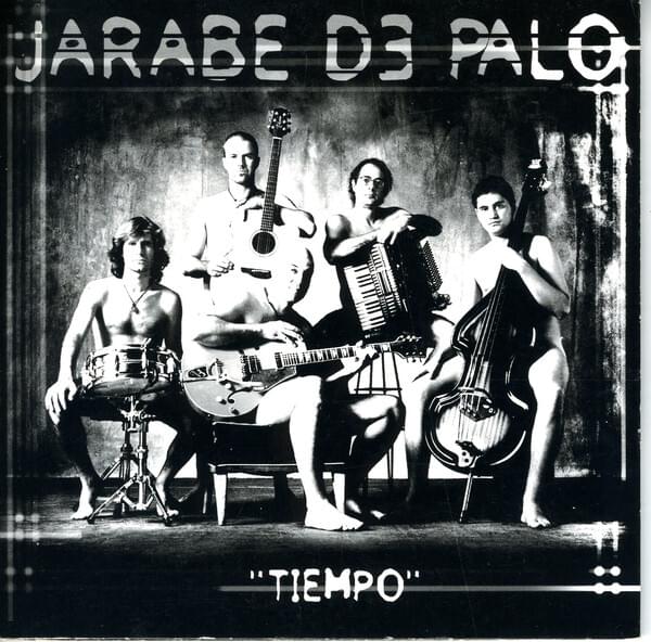 Album cover art for "Tiempo" by Jarabe de Palo & Jovanotti & Vico C