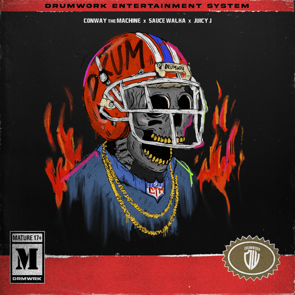 Album cover art for "Super Bowl" by Conway the Machine & Juicy J