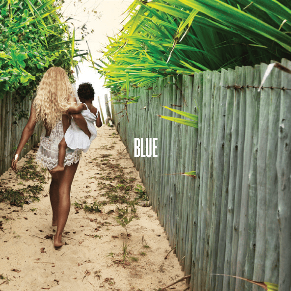 Album cover art for "Blue" by Beyoncé & Blue Ivy Carter