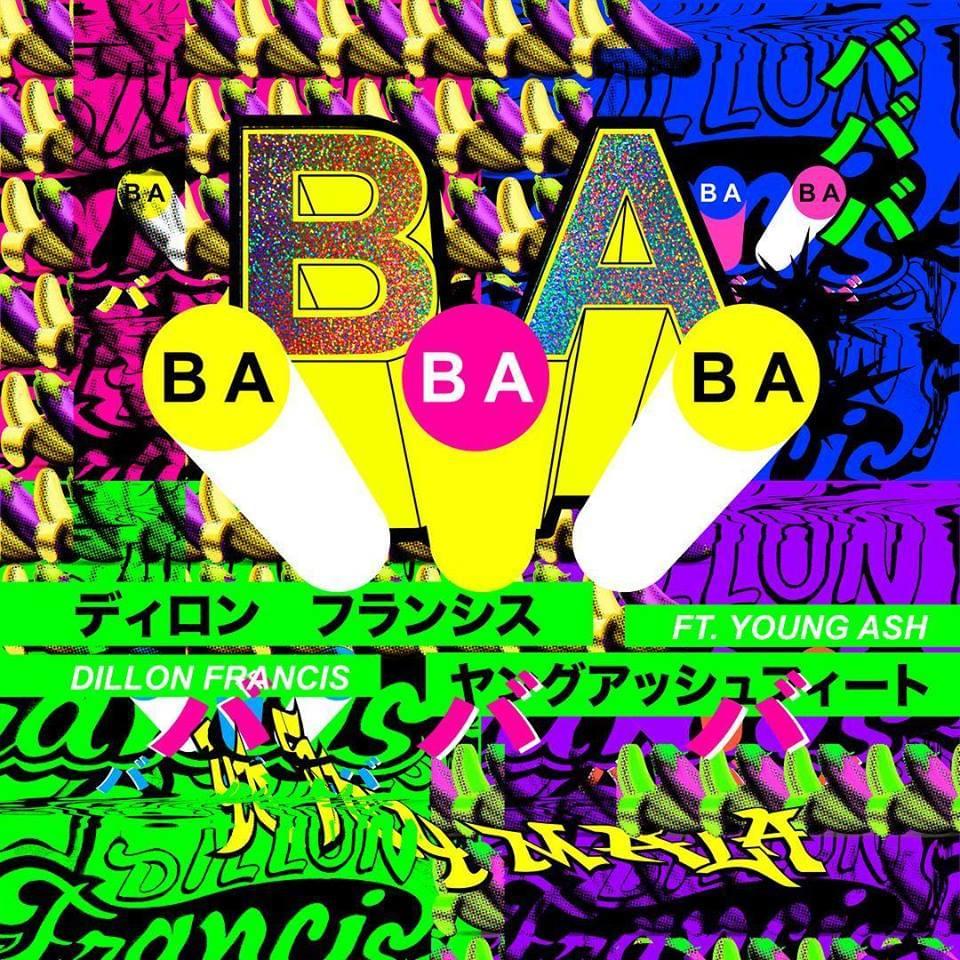 Album cover art for "Bababa (Vete Pa’Ya)" by Dillon Francis & Young Ash