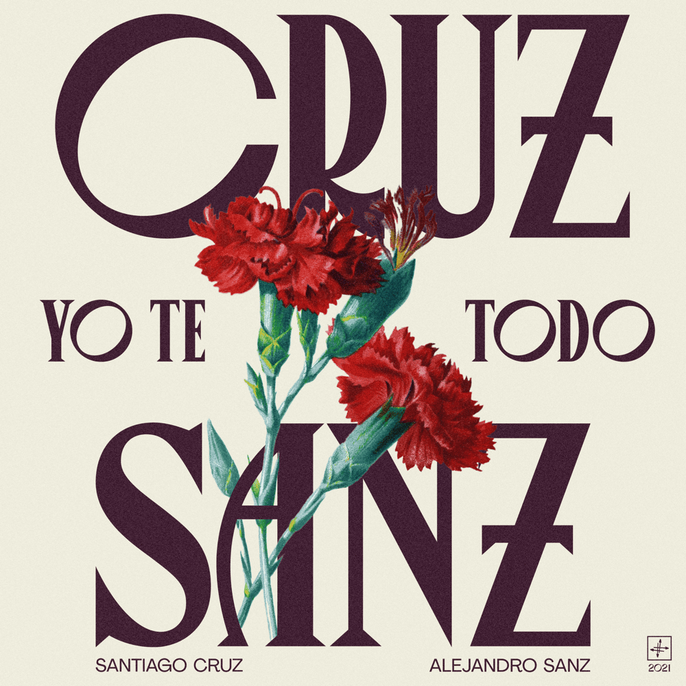 Album cover art for "Yo Te Todo" by Santiago Cruz & Alejandro Sanz