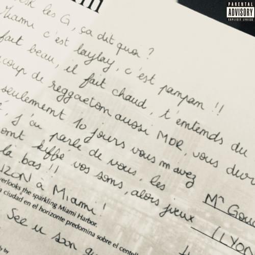 Album cover art for "Lettre � mes promesses" by Gouap