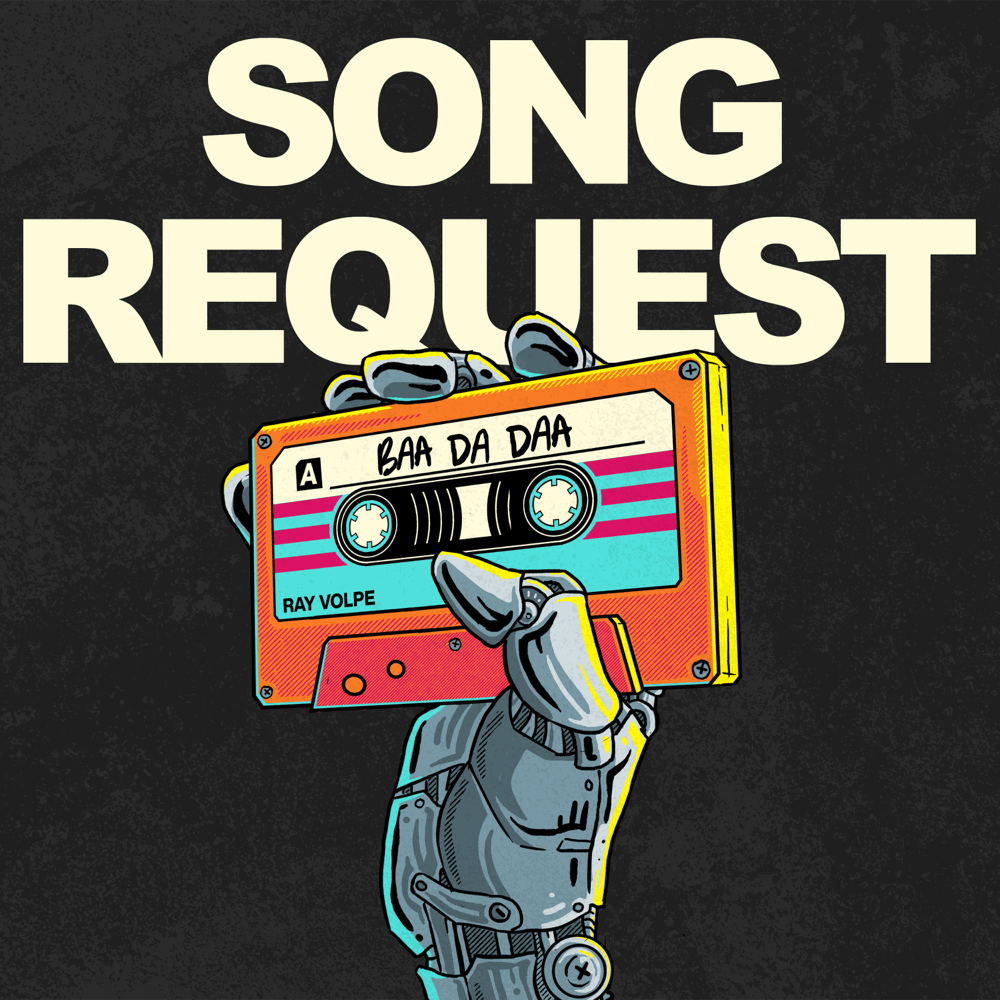 Album cover art for "SONG REQUEST" by Ray Volpe