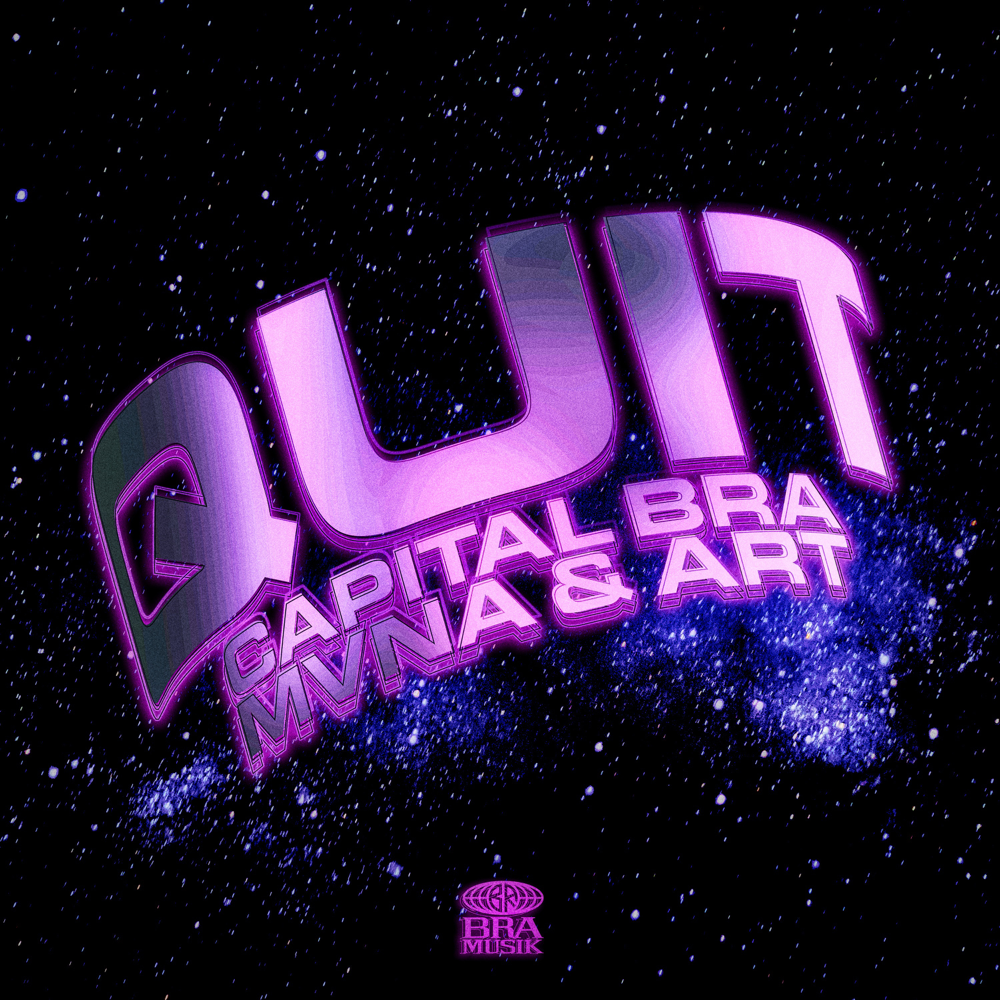 Album cover art for "Quit" by Capital Bra