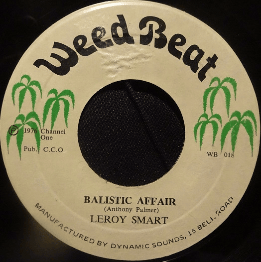 Album cover art for "Ballistic Affair" by Leroy Smart