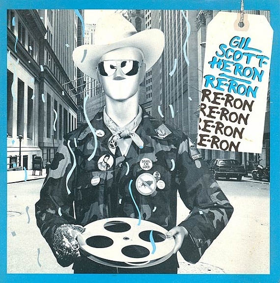 Album cover art for "Re-Ron" by Gil Scott-Heron