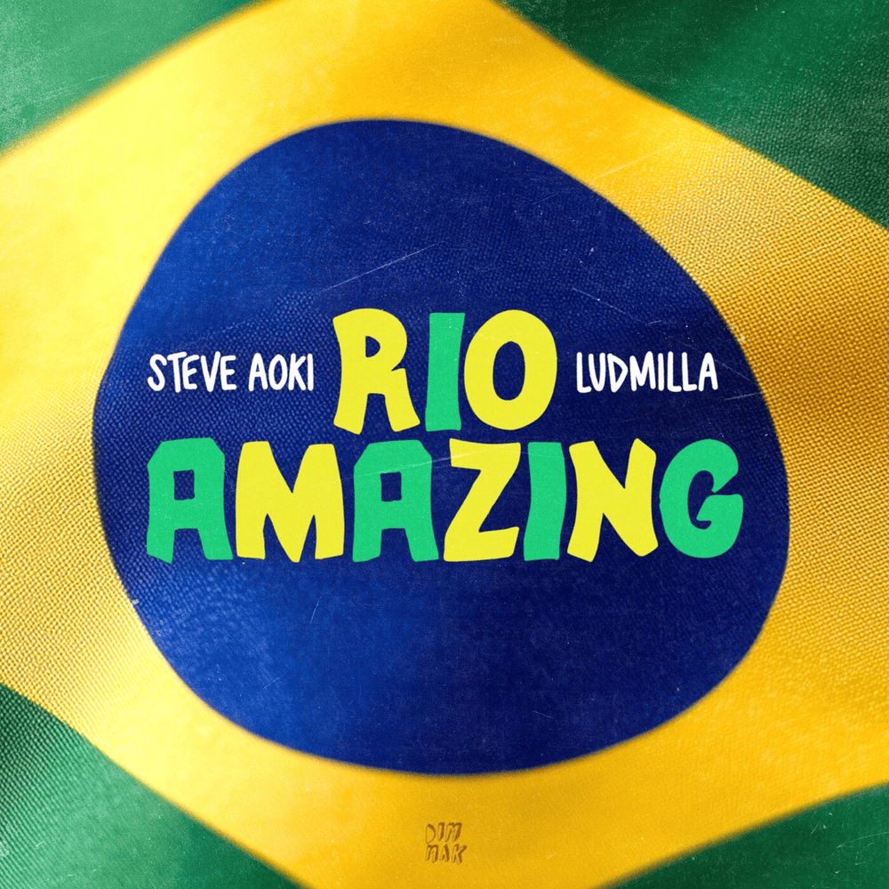 Album cover art for "Rio Amazing" by Steve Aoki