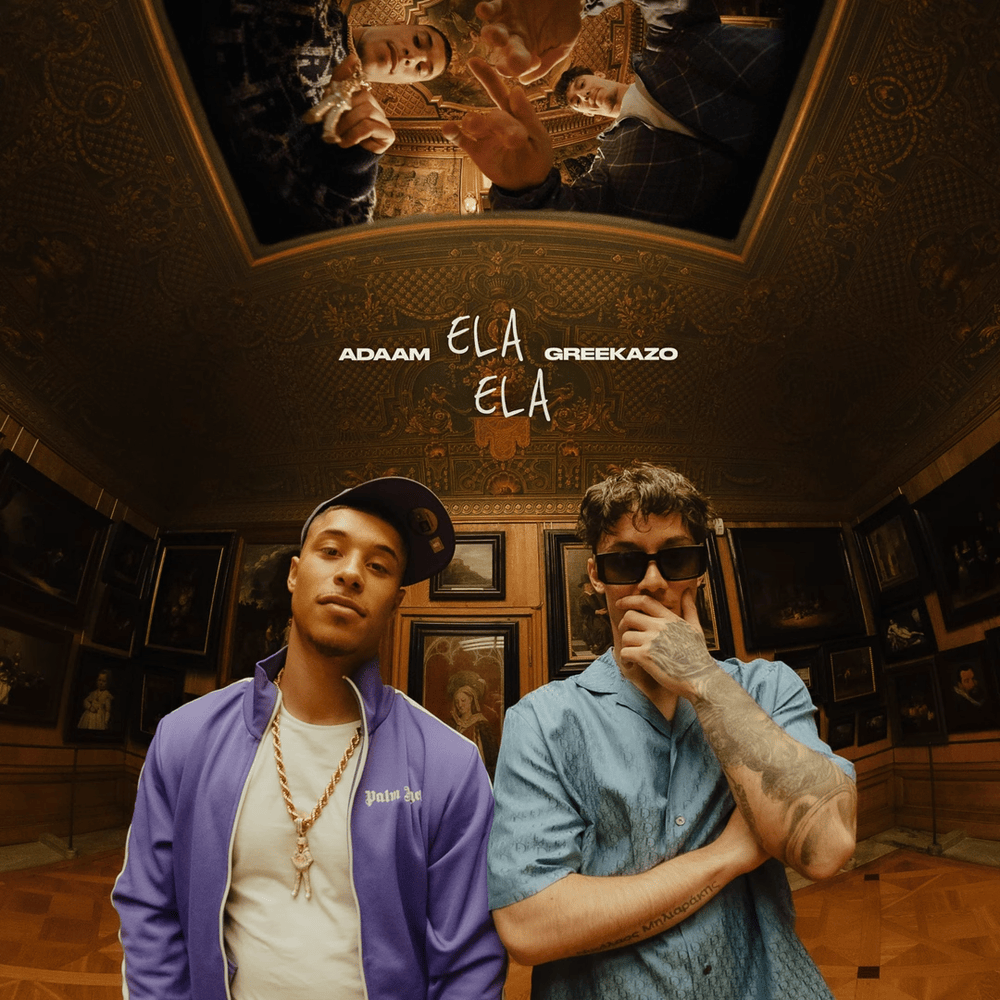 Album cover art for "Ela Ela" by ADAAM