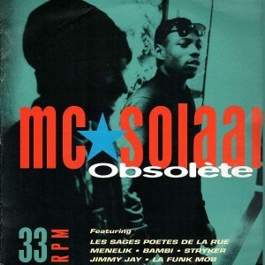 Album cover art for "Le Freestyle d’obsolète" by MC Solaar & Ménélik & Les Sages Poètes de la Rue
