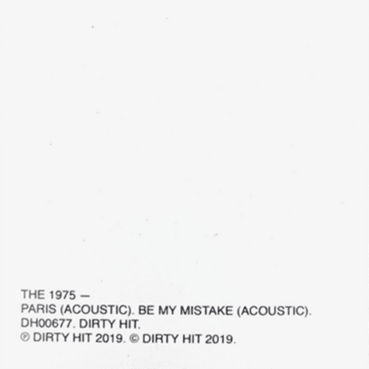 Cover image for Paris (Acoustic) / Be My Mistake (Acoustic)