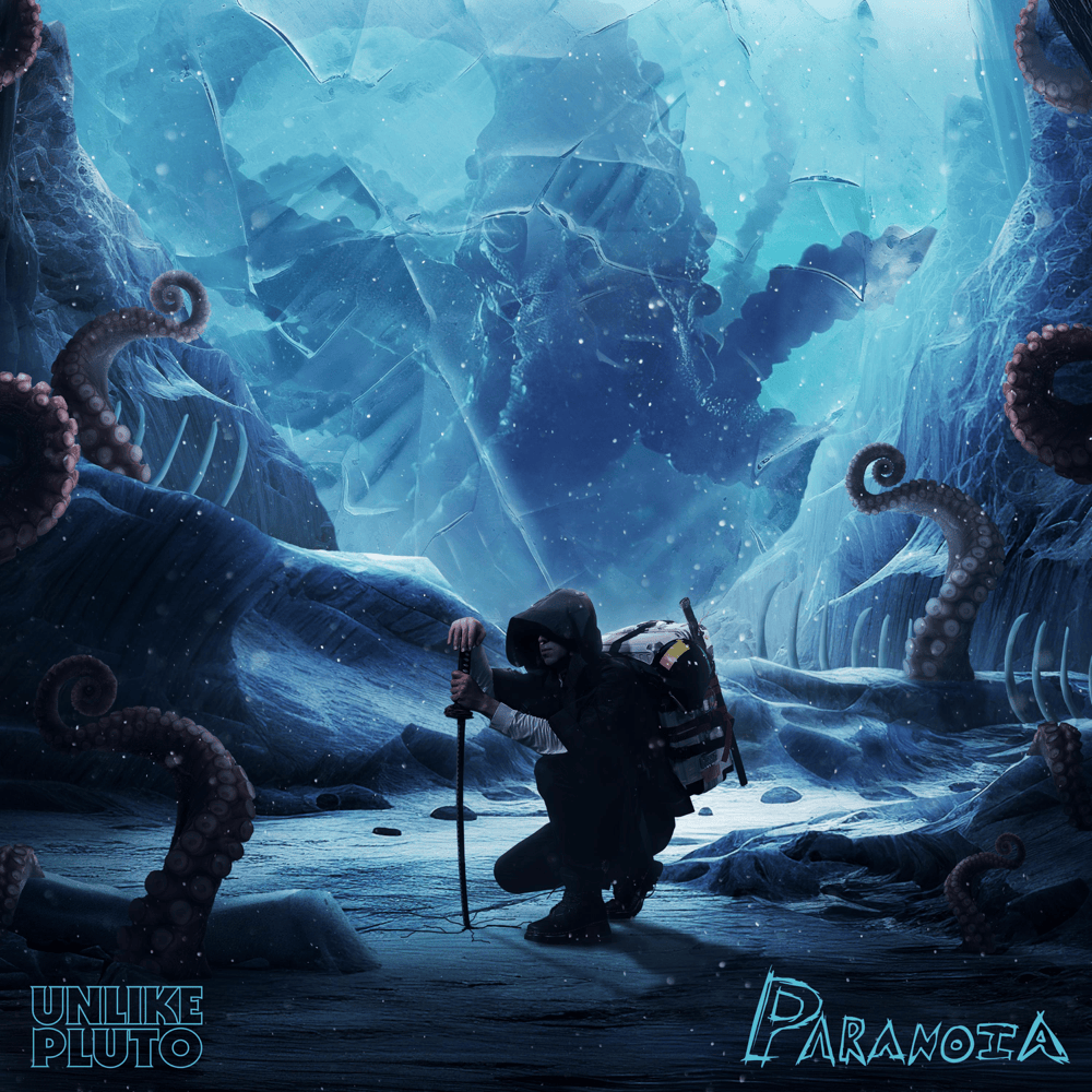 Album cover art for "Paranoia" by Unlike Pluto
