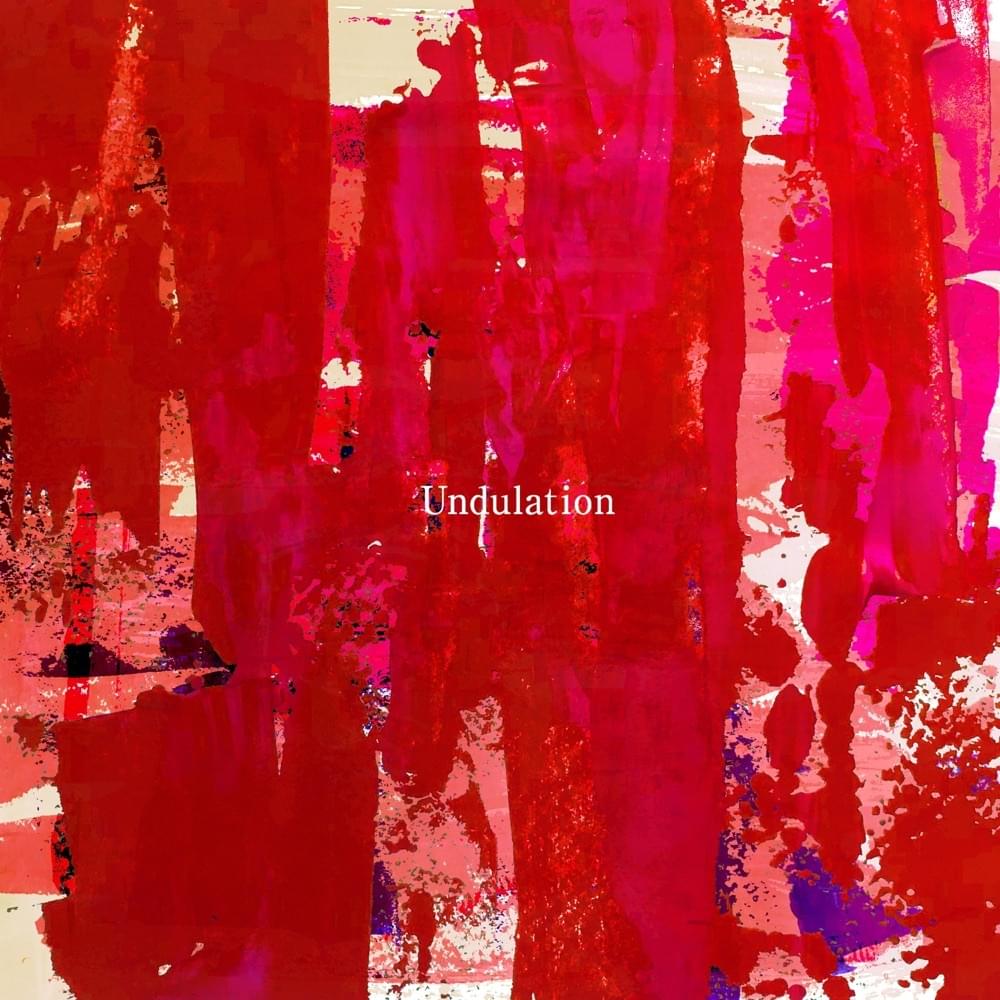 Album cover art for "Undulation" by 崎山蒼志 (Soushi Sakiyama)
