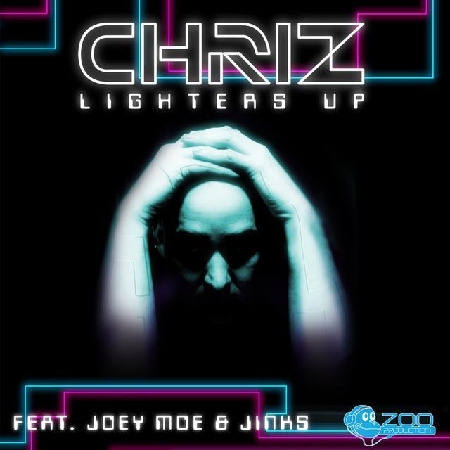 Album cover art for "Lighters Up" by ChriZ & Joey Moe & Ankerstjerne