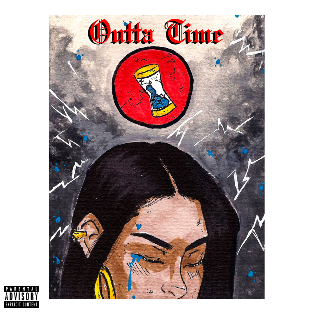 Album cover art for "Outta Time" by B Free (Rapper)