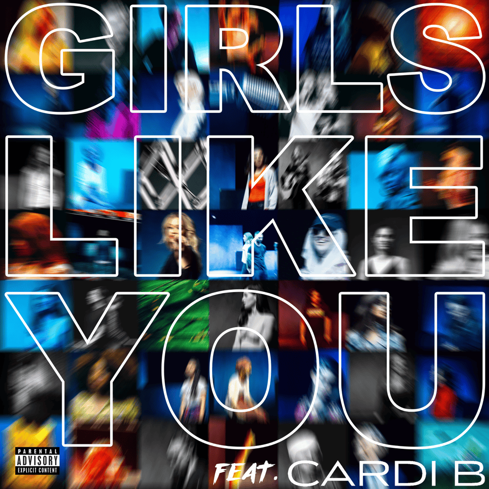 Album cover art for "Girls Like You (Remix)" by Bravo Hits & Cardi B