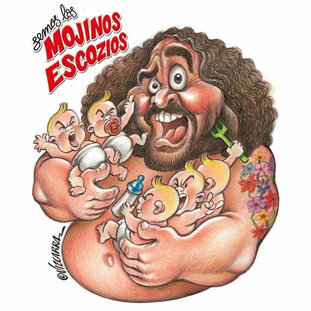Album cover art for "Mis Quintilliso (Qué Gran Problema)" by Mojinos Escozios