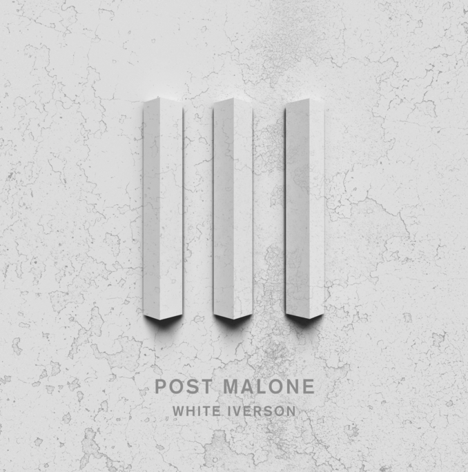 Album cover art for "Post Malone - White Iverson (Tradução em Português)" by Genius Brasil Traduções