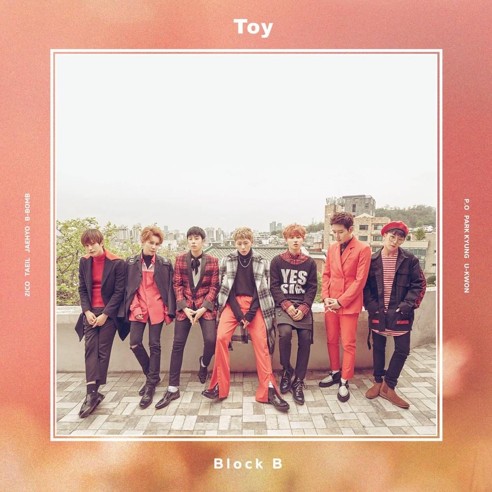 Album cover art for "Toy (Japanese Version)" by Block B