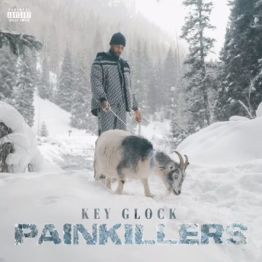 Album cover art for "Pain Killers" by Key Glock